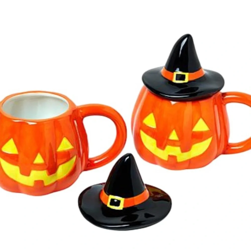 Pumpkin Mugs Set Of 2